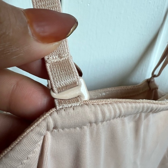 Vassarette Soft Beige Shapewear Slip Dress - Picture 6 of 10